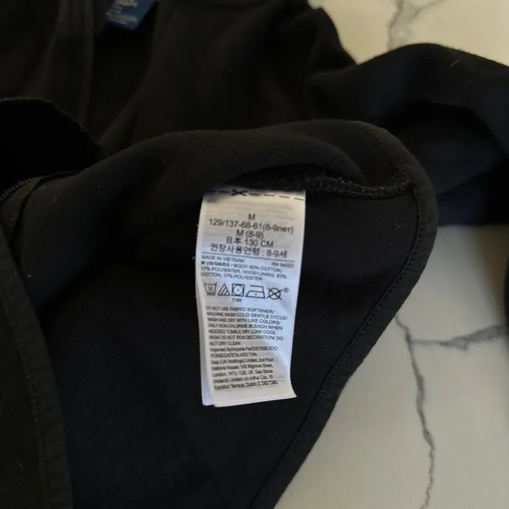 Gap Gapkids GapFit Kids Fit Tech Hoodie black medium